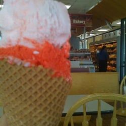Braum's Ice Cream & Dairy Stores - Yummm! cherry limeade & cicilian orange sherbet