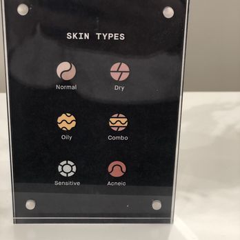 Heyday - Rittenhouse - Color code for skin types - all the products are labeled with these - Skin Care Near Me - Philadelphia, Pennsylvania