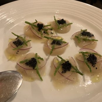 Arancino - Hokkaido scallop carpaccio - Italian Near Me - Honolulu, Hawaii