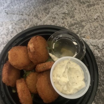 Flaming Cheese Saganaki - Fried Zucchini - Greek Near Me - Dallas, Texas