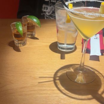 Masa Sake Grill - Double shot of D'usse and Lemon Drop w/ D'usse - Sushi Bars Near Me - Indianapolis, Indiana Masa Sake Grill - Double shot of D'usse and Lemon Drop w/ D'usse - Sushi Bars Near Me - Indianapolis, Indiana