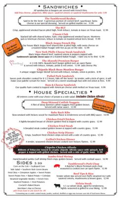 Menu photo 1 Tumbleweeds Bartlesville, OK