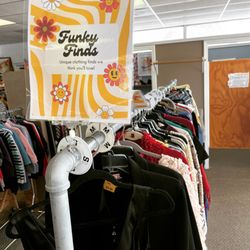 Council On Aging - Funky Finds rack