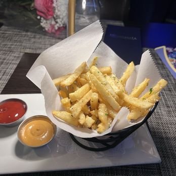 MK Valencia - Truffle Fries - New American Near Me - Ridgefield Park, New Jersey MK Valencia - Truffle Fries - New American Near Me - Ridgefield Park, New Jersey