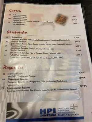 Menu photo 2 Filou American Diner Restaurant Aidlingen, BW