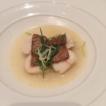Morimoto Napa - Steamed Scallops - Japanese Near Me - Napa, California Morimoto Napa - Steamed Scallops - Japanese Near Me - Napa, California