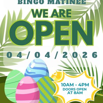 Saturday Bingo Matinee - 17791 Newland Street Huntington Beach CA 92647
Instagram: @bingoHB714
Facebook:
Saturday Bingo Matinee - Bingo Halls Near Me - Huntingtn Bch, California Saturday Bingo Matinee - 17791 Newland Street Huntington Beach CA 92647
Instagram: @bingoHB714
Facebook:
Saturday Bingo Matinee - Bingo Halls Near Me - Huntingtn Bch, California