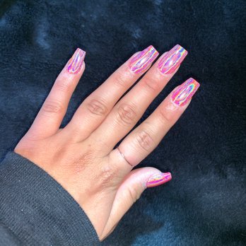 Rainbow Nails - Nail Salons Near Me - Inglewood, California