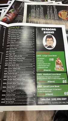 Menu photo 4 Oyabong Sushi Toronto, ON