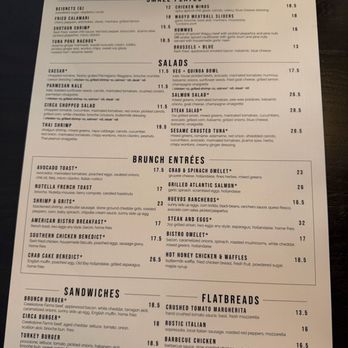 Circa at The Boro - Menu - New American Near Me - Tysons, Virginia