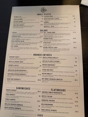 Menu photo 4 Circa at The Boro Tysons, VA