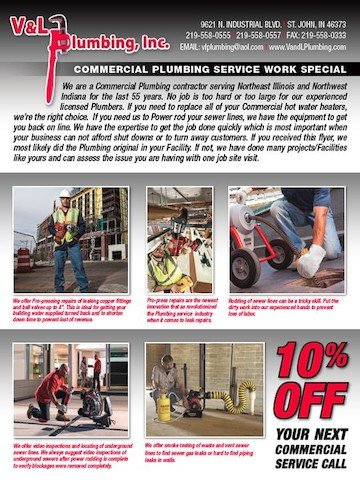 Slide of V & L Plumbing