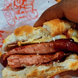 Bologna egg and cheese biscuit Bologna egg and cheese biscuit