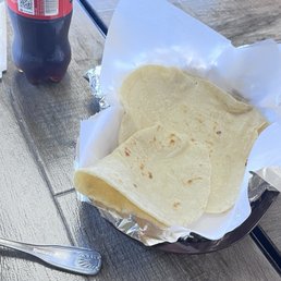 Fresh made tortillas Fresh made tortillas