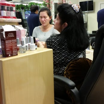 Today's Nails - Rose hard at work - Nail Salons Near Me - Millbrae, California Today's Nails - Rose hard at work - Nail Salons Near Me - Millbrae, California