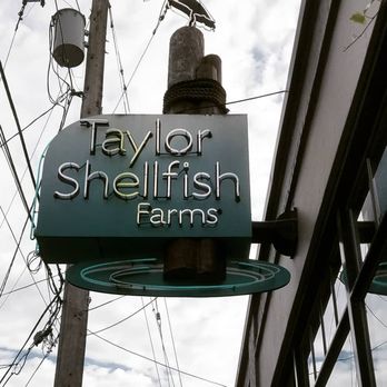 Taylor Shellfish Farms - Signage - Seafood Near Me - Seattle, Washington