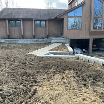 Complete Property Maintenance - Wall patio walkway - Lawn Services Near Me