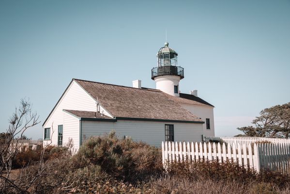 Old Point Loma Lighthouse by null