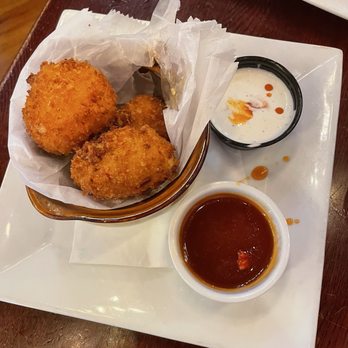 Churchill's - Fried pimento cheese balls - Pubs Near Me - Savannah, Georgia Churchill's - Fried pimento cheese balls - Pubs Near Me - Savannah, Georgia