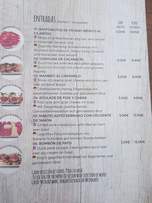 Menu photo 5 Dos de Mayo Seville, SE
