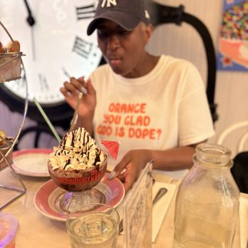 Serendipity 3 - Upper East Side - Spiked Frozen Hot Chocolate (Idr which flavor mom got) - Desserts Near Me - New York, New York Serendipity 3 - Upper East Side - Spiked Frozen Hot Chocolate (Idr which flavor mom got) - Desserts Near Me - New York, New York