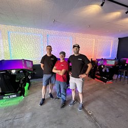 Shift Arcade - Paul, Bill and Greg - the DriveSims team