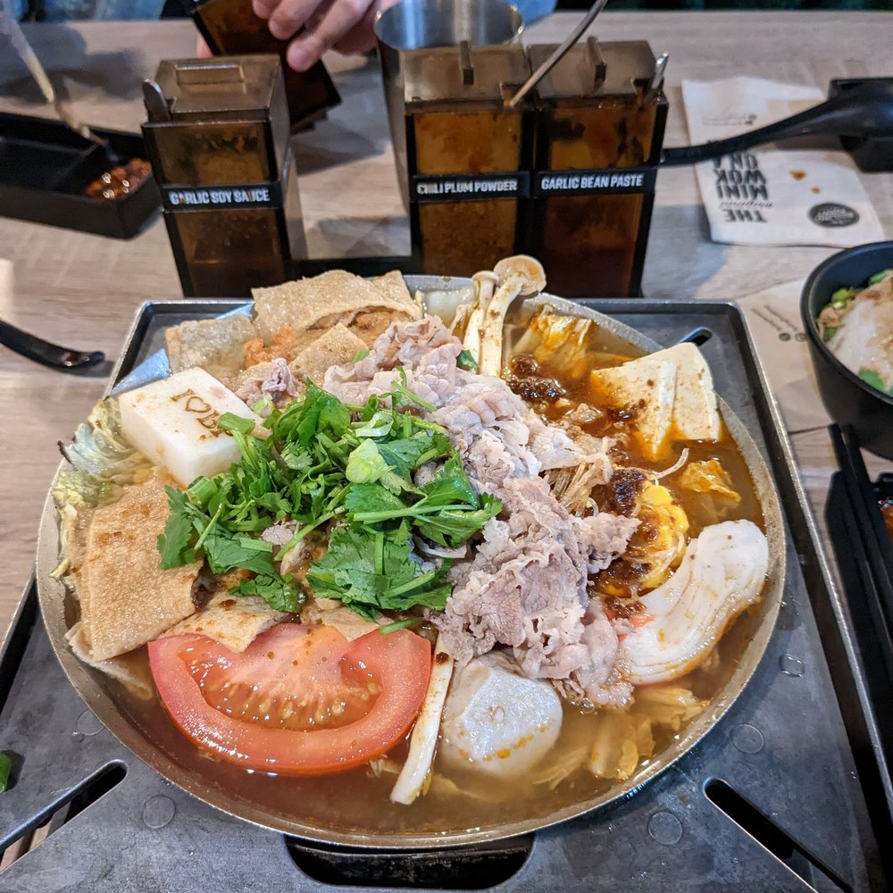 Boiling Point - Mild beef hot pot -- mostly tons of Napa cabbage and spicier than usual - Taiwanese Near Me - San Jose, California Boiling Point - Mild beef hot pot -- mostly tons of Napa cabbage and spicier than usual - Taiwanese Near Me - San Jose, California