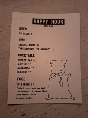 Menu photo 2 General Public Toronto, ON