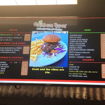 Caribbean Haven - Menu - Caribbean Near Me - Ventura, California