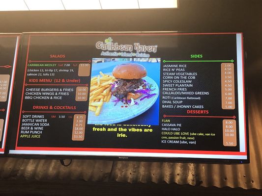Menu photo 5 Caribbean Haven Ventura, CA
