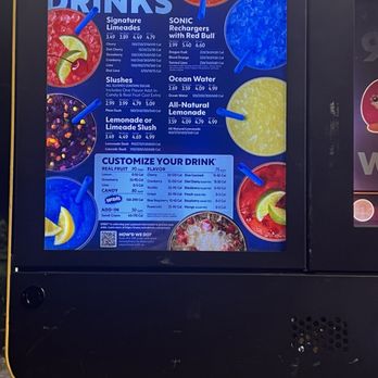 Sonic Drive-In - Menu - Burgers Near Me - Bel Air, Maryland