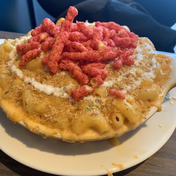 Homeroom Berkeley - Buffalo Chicken Mac + Cheetos Add on - Comfort Food Near Me - Berkeley, California Homeroom Berkeley - Buffalo Chicken Mac + Cheetos Add on - Comfort Food Near Me - Berkeley, California