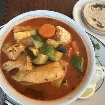 Balompié Cafe #1 - SOPA DE MONDONGO grande - Salvadoran Near Me - San Francisco, California