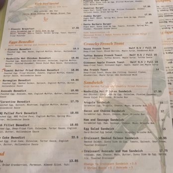 Poached Kitchen - Other side of menu - Coffee & Tea Near Me - Anaheim, California Poached Kitchen - Other side of menu - Coffee & Tea Near Me - Anaheim, California