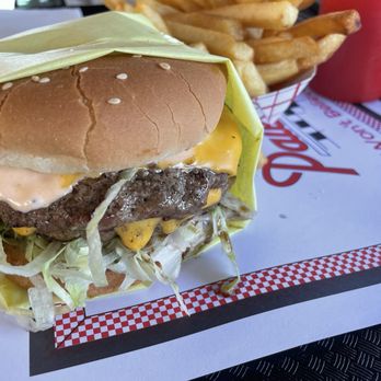 Paul's Place - Double Cheeseburger & Fries. - American Near Me - Los Alamitos, California Paul's Place - Double Cheeseburger & Fries. - American Near Me - Los Alamitos, California