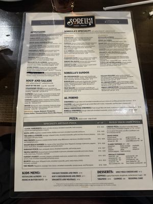 Menu photo 2 Sorella Pizza & Pasta Holden Beach, NC Menu photo 2 Sorella Pizza & Pasta Holden Beach, NC