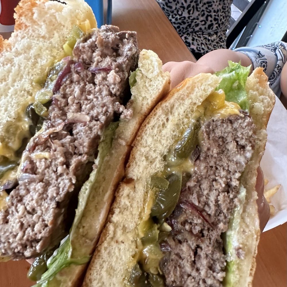Jalapeño burger