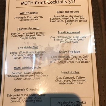 Meddlesome Moth - Cocktails - Bars Near Me - Dallas, Texas