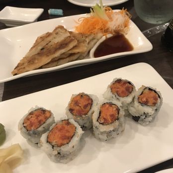 Dan Zai - Spicy tuna roll and scallion pancakes - Sushi Bars Near Me - Green Brook Township, New Jersey