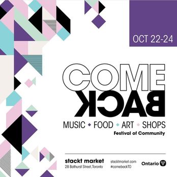 Come Back - Poster - Festivals Near Me - Toronto, Ontario