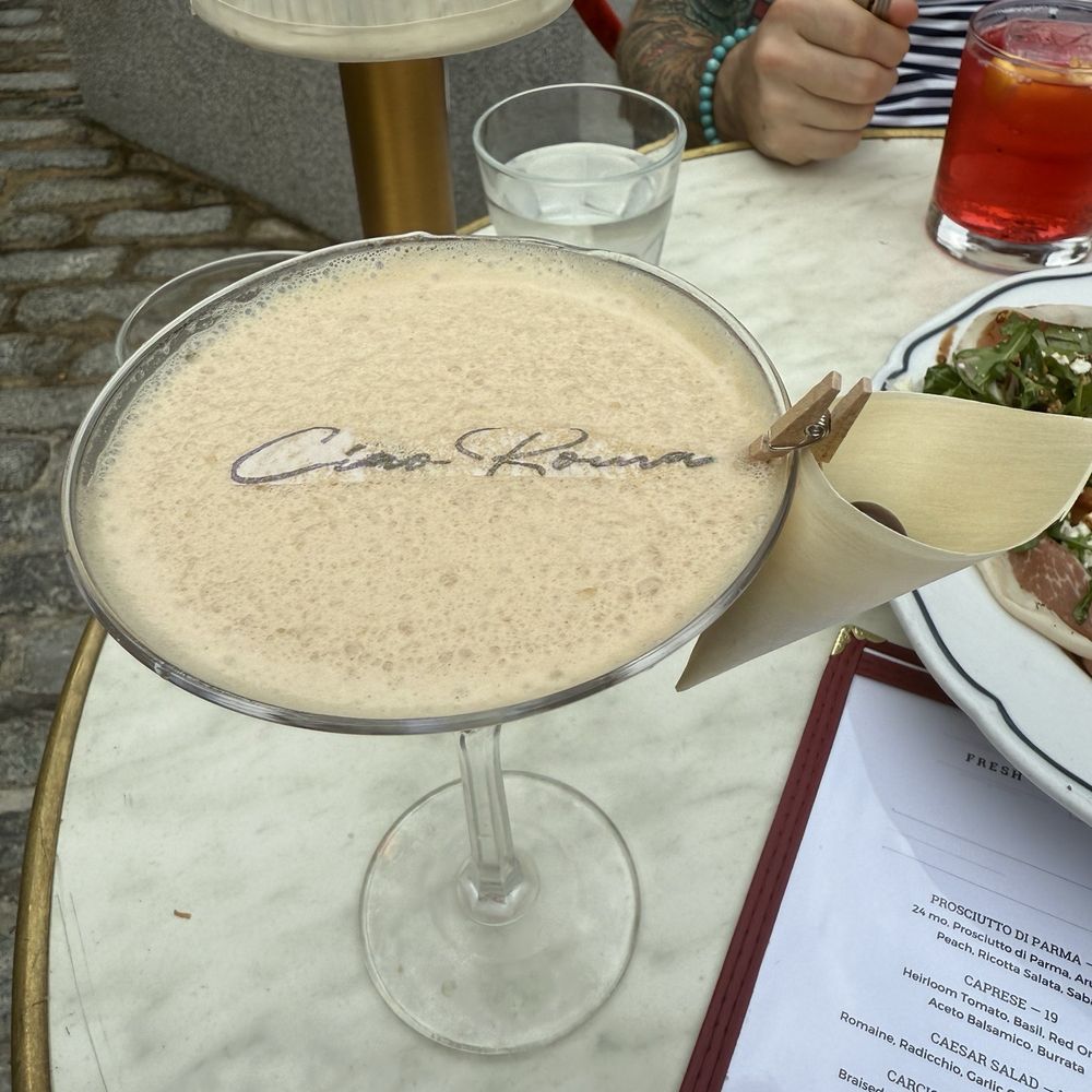 Ciao Roma - Espresso martini! Wonderful! - Italian Near Me - Boston, Massachusetts Ciao Roma - Espresso martini! Wonderful! - Italian Near Me - Boston, Massachusetts