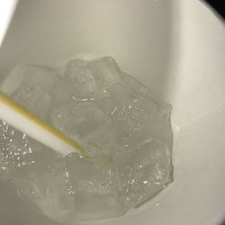 McDonald's - Small drink, 80% ice, and was served tonic water rather than the drink I ordered, plus no receipt