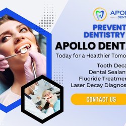 Apollo Dental - At Apollo Dental in Ballantyne, our preventive dentistry approach focuses on early detection and routine care to maintain your oral health.