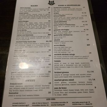 Selva - Menu - Bars Near Me - Long Beach, California