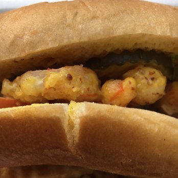 Sophies Soulfood - Shrimp po boy with fries - Food Trucks Near Me Sophies Soulfood - Shrimp po boy with fries - Food Trucks Near Me