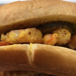 Sophies Soulfood - Shrimp po boy with fries