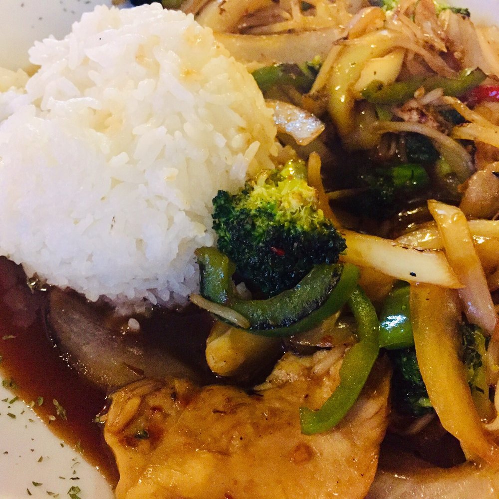 Goji Bistro - On Fire (close-up) - Asian Fusion Near Me - Bellingham, Washington