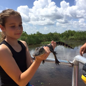 Airboat Adventures - Gator-aide! - Boat Tours Near Me - Lafitte, Louisiana