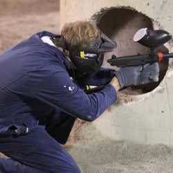 Mississauga Paintball - One of many battles at our new Mississauga location