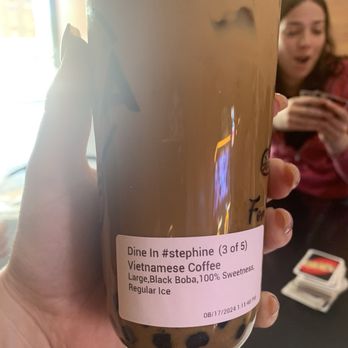 Boba Tealight - Iced Vietnamese Coffee - Bubble Tea Near Me - Gilbert, Arizona